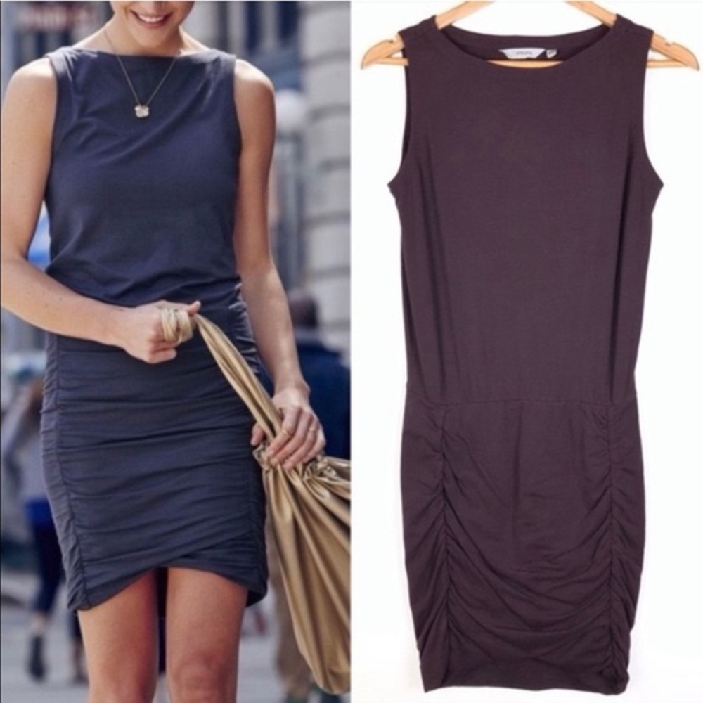 Athleta Tulip Dress Plum Size Small